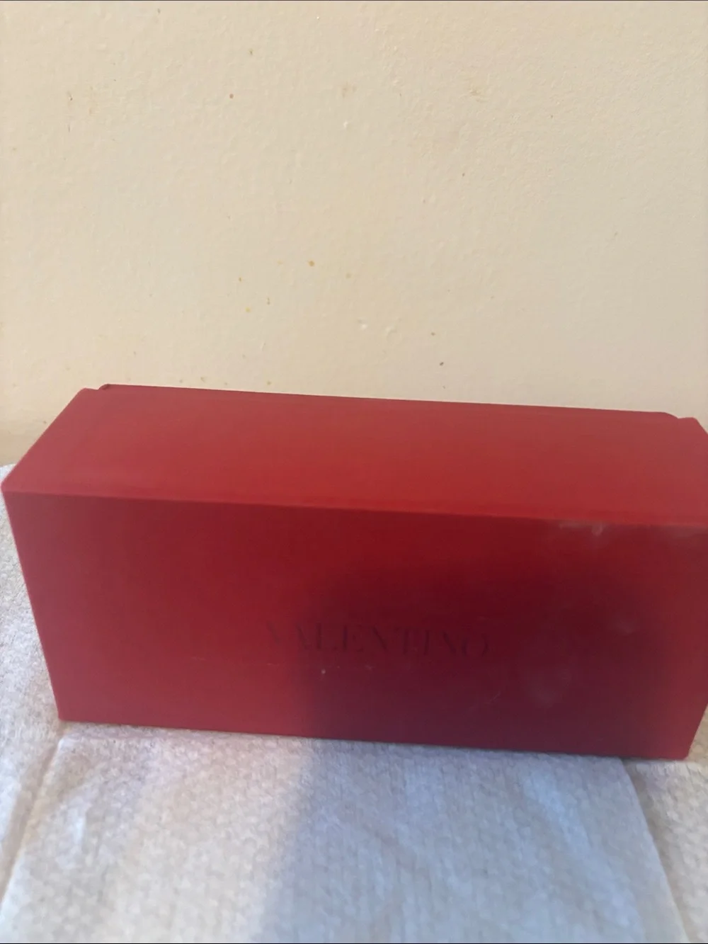 Valentino Brown Frame Sunglasses with Dark Gray Lenses